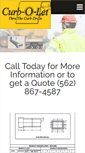 Mobile Screenshot of curboletproduct.com